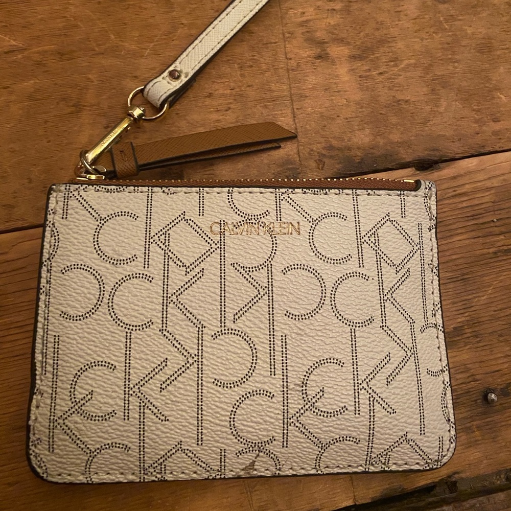 Gently loved Calvin Klein wristlet
